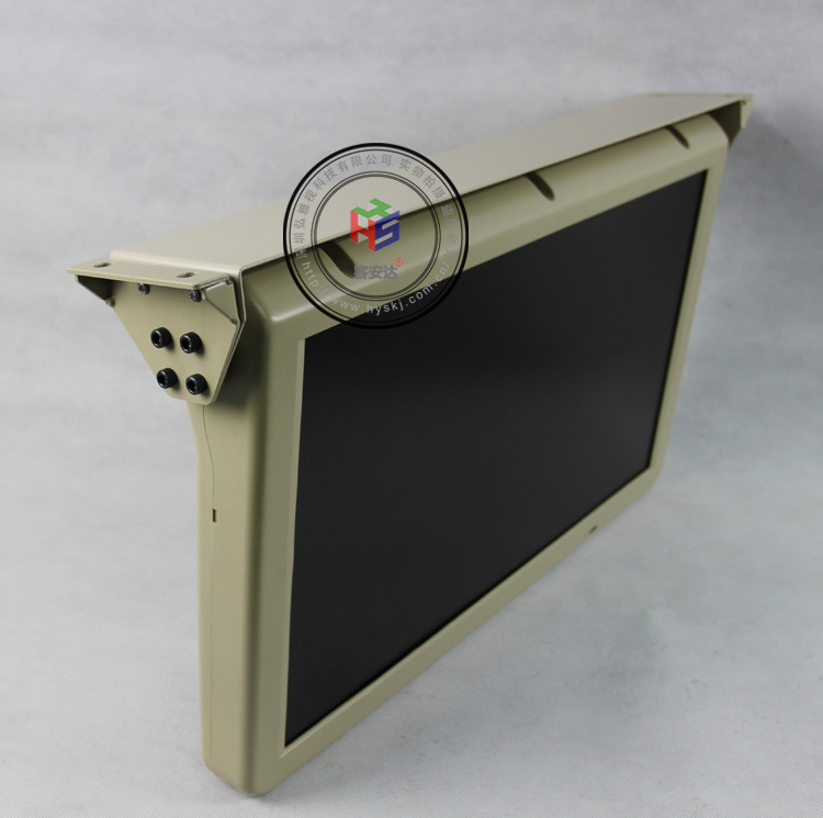 22-inch electric fully automatic flip display car LCD car TV mobile phone interconnection