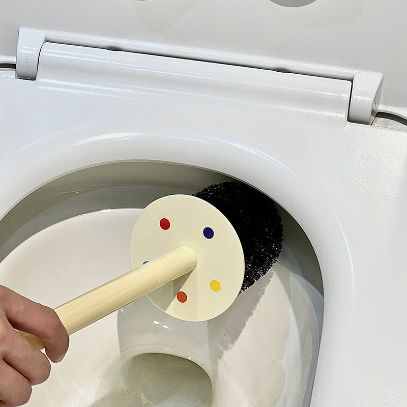 死角なし家庭用トイレトイレプラスチッククリーニングロングハンドルトイレ掃除セットアーティファクト卸売かわいいトイレブラシ|undefined
