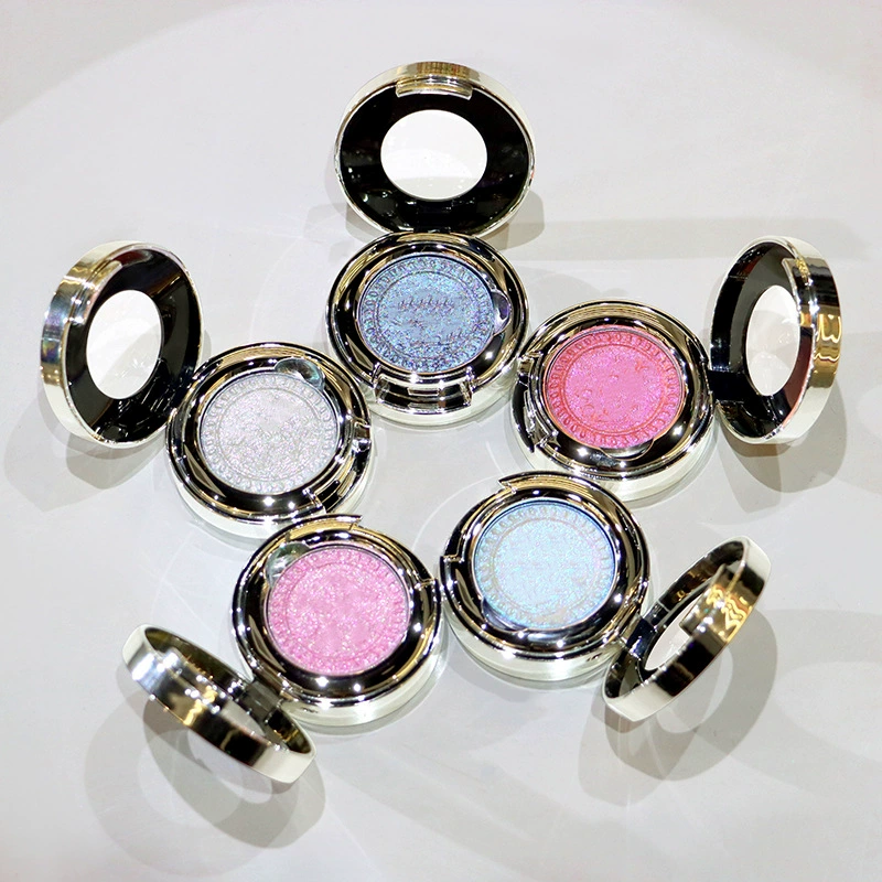 Baked Eyeshadow OEM/ODM, Chameleon Glitter Shadow, Customizable Finish
