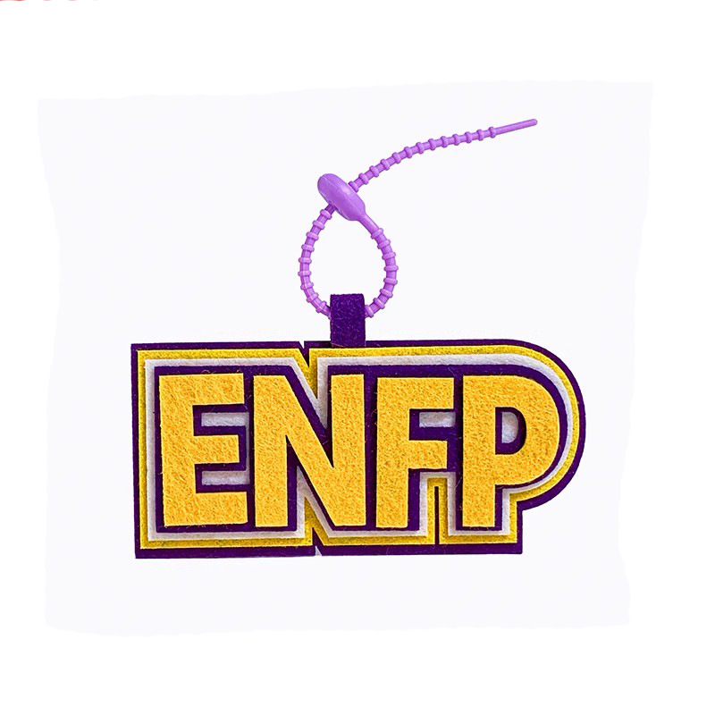 ENFP [캠페인]; 약 12x5.2cm