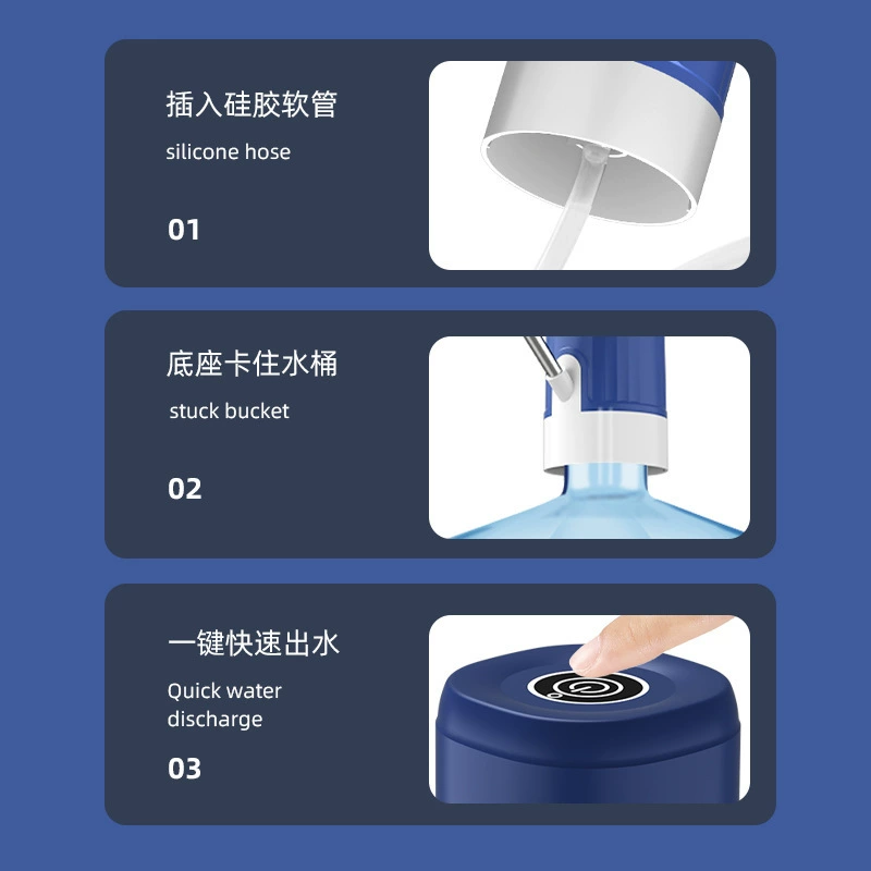 Large barreled water pump, electric water dispenser, absorbs water, mineral water discharges and takes water, automatic water supply pressure water pump