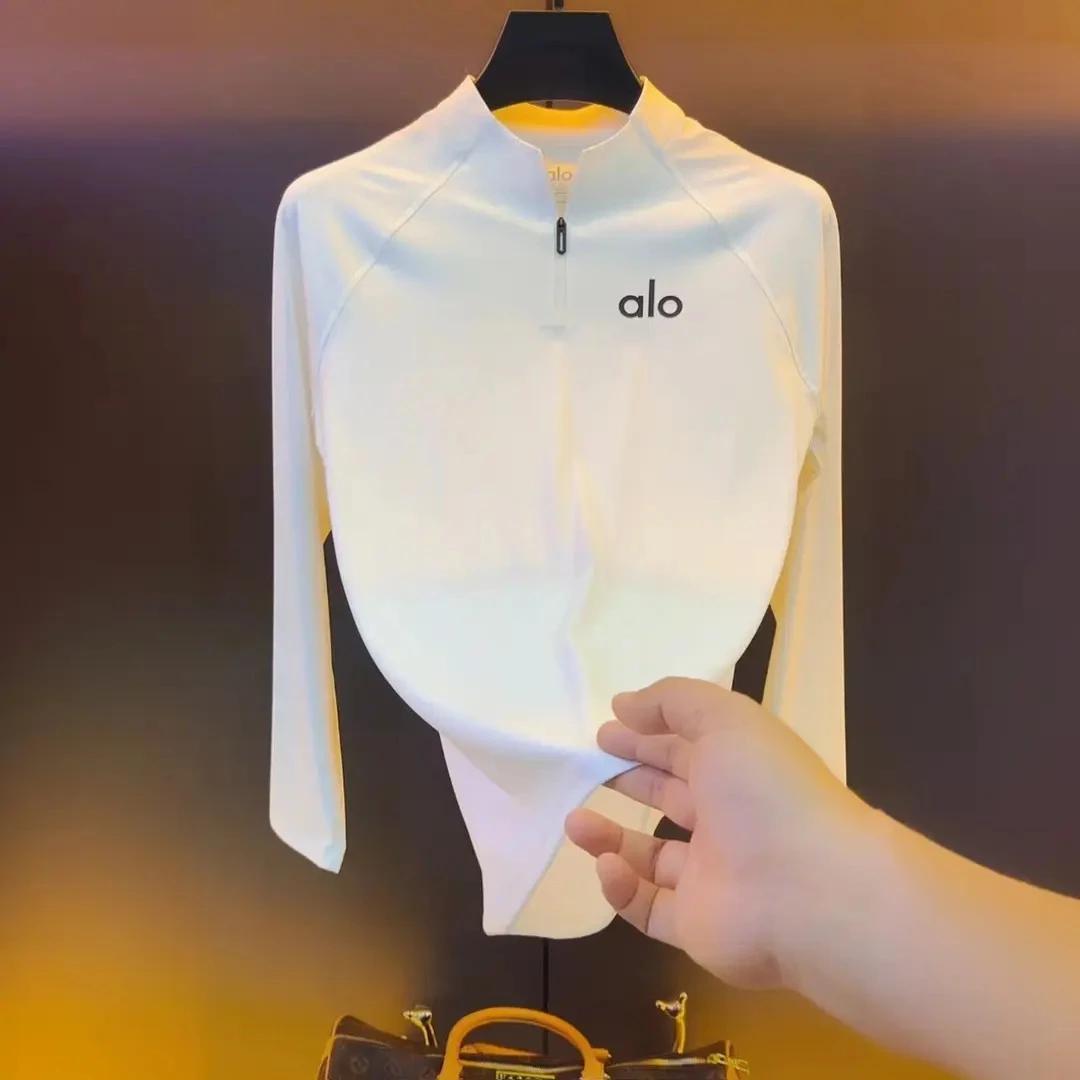 Early Autumn Style Sports White Fashion Outdoor Sweatshirt Men 2025 New Trendy Brand Textured Long-Sleeve Versatile Base Shirt