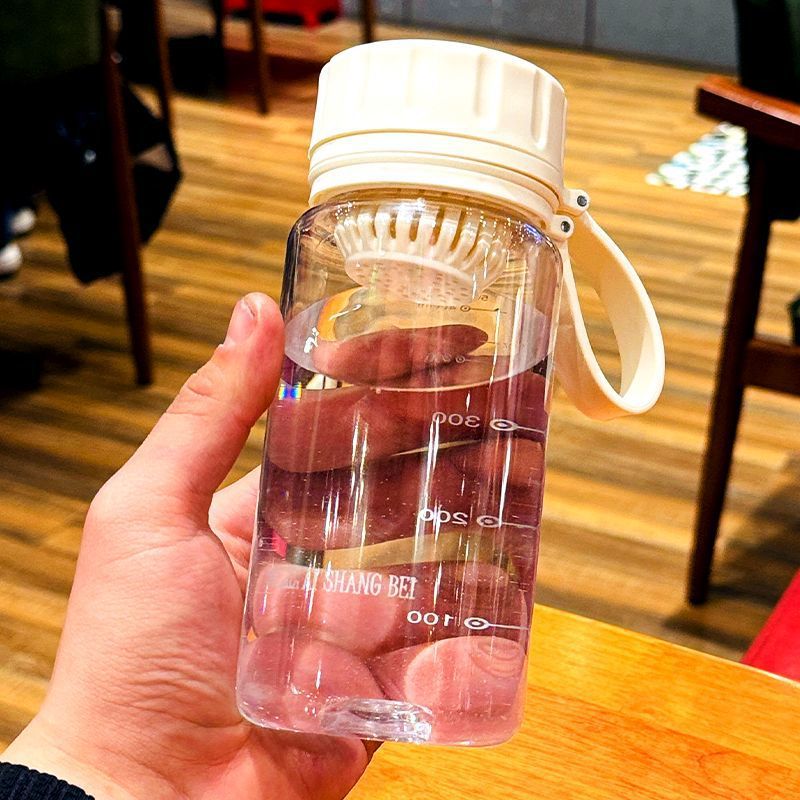 Nuevo asa simple de gran capacidad, separación de té y agua, estudiantes masculinos y femeninos resistentes a altas temperaturas, taza simple y fácil, taza de té