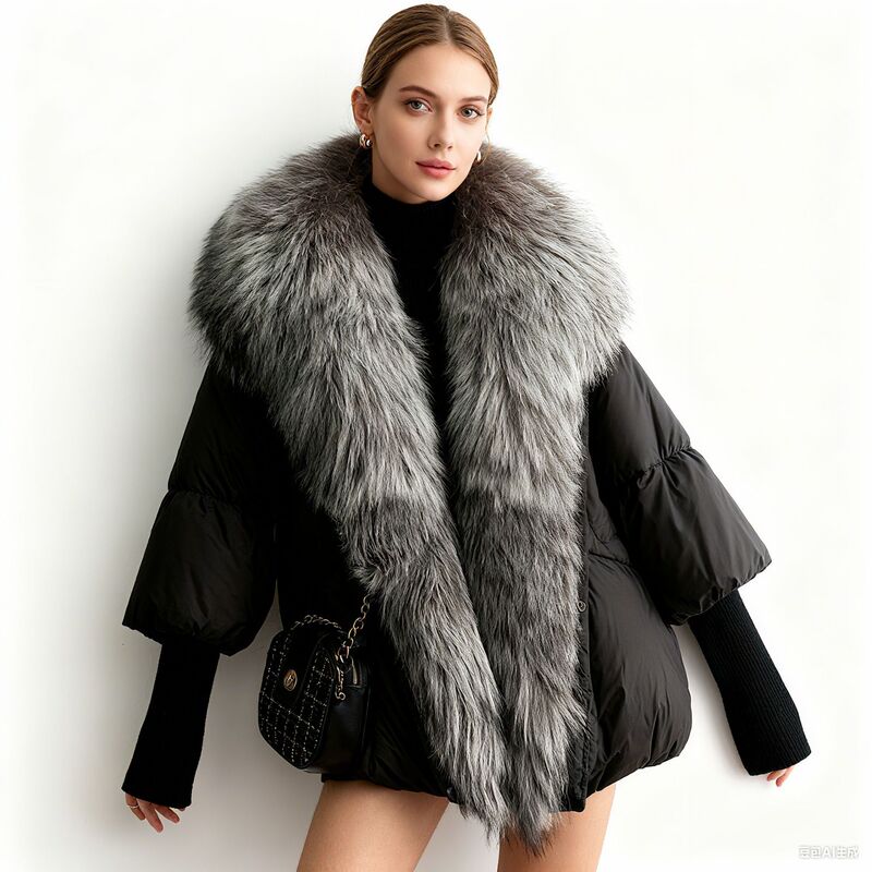 2025 New Winter Clothing One-Size-Fits-All Threaded White Duck down Jacket Women's Short Thickeneded Warm Jacket Women's Cross-Border 2025 New Winter Clothing One-Size-Fits-All Threaded White Duck down Jacket Women's Short Thickeneded Warm Jacket Women's Cross-Border