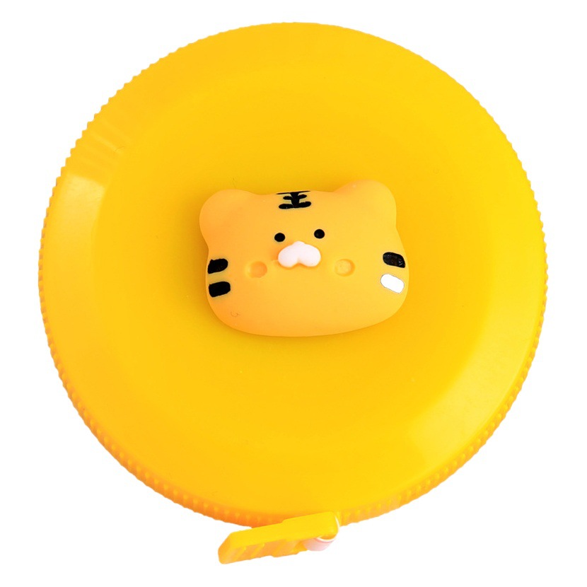 Cinta métrica mini de INS - Diseño de dibujos animados lindo, portátil, regla suave, para medir cintura, piernas, pecho y otras medidas de ropa