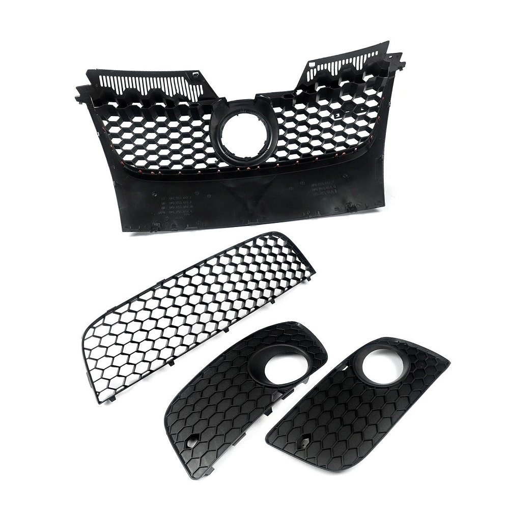 Подходит к Volkswagen Golf 5 средняя сетка GTI 06-09 Jetta MK5 передний бампер средняя решетка