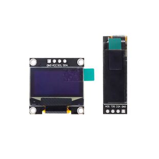 0.91 0.96 1.3 -inch OLED display module IIC communication SH1106/1306 drive black bottom plate