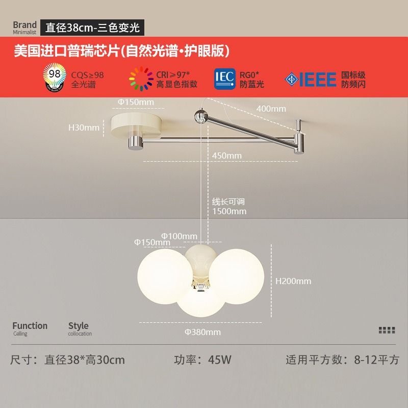 Candelabro de restaurante Lámparas de bar de comedor modernas y sencillas 2024 nuevas lámparas colgantes de restaurante de tira creativa nórdica