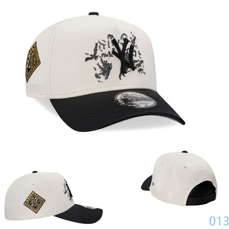 Sombrero MLB transfronterizo, gorra ajustable de béisbol, hombres y mujeres, techo rígido bordado, protector solar al aire libre, gorra deportiva, nueva gorra de visera