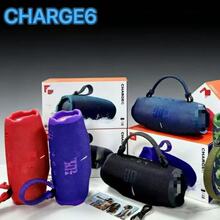 跨境CHARGE6 冲击波六代带标重低音无线蓝牙音箱户外防水音响
