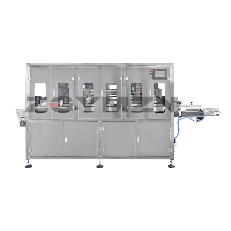 央米超声波食品切割  戚风蛋糕 瑞士卷切割流水线生产 自动化设备