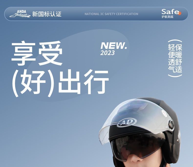 2025 New Electric Vehicle Helmet 3C Certified