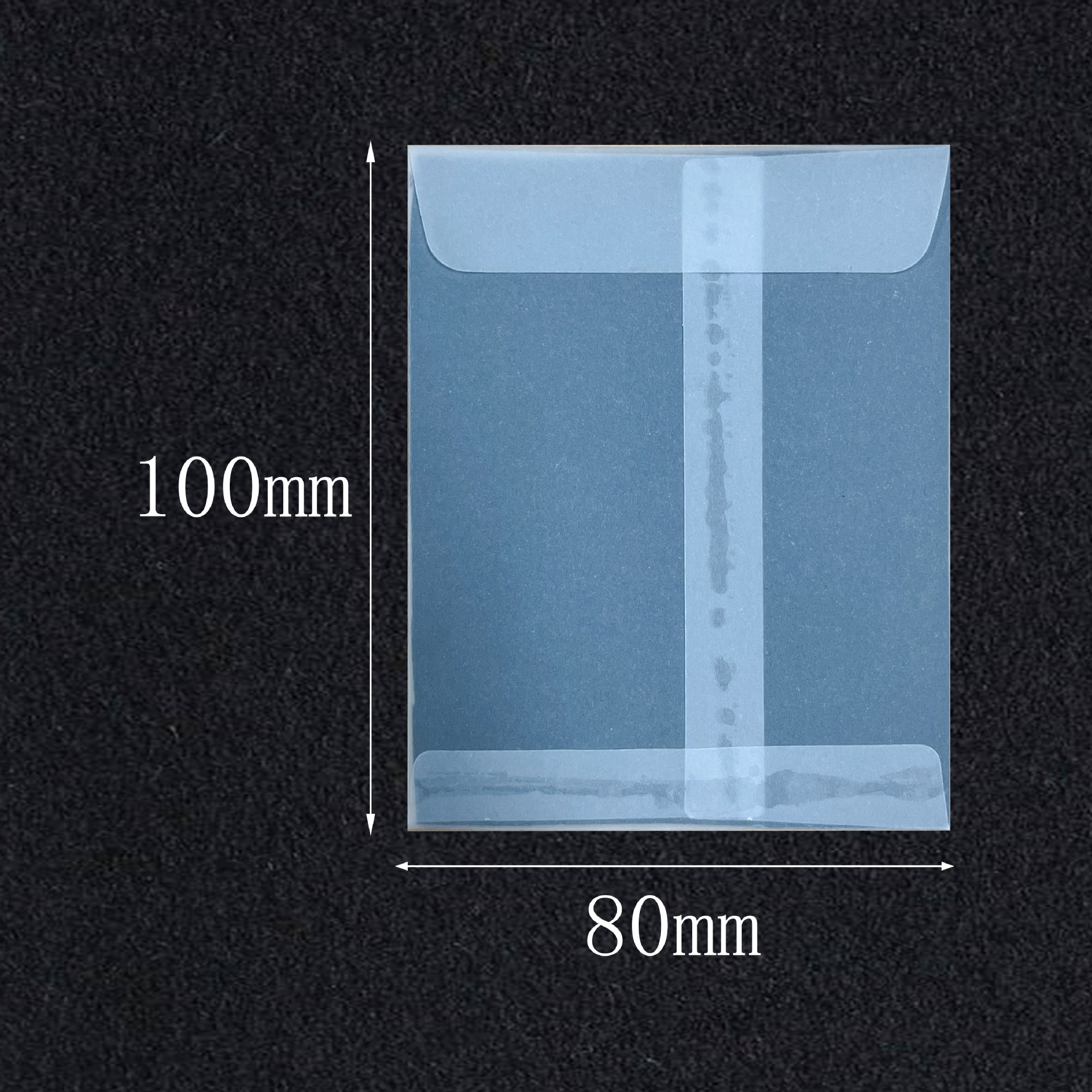 Papel de sulfato creativo sobre de impresión dorado regalo tarjeta de felicitación tarjeta de invitación almacenamiento sobre hacer bolsa de papel sobre transparente