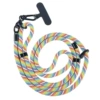 Mobile phone, adjustable rainbow strap