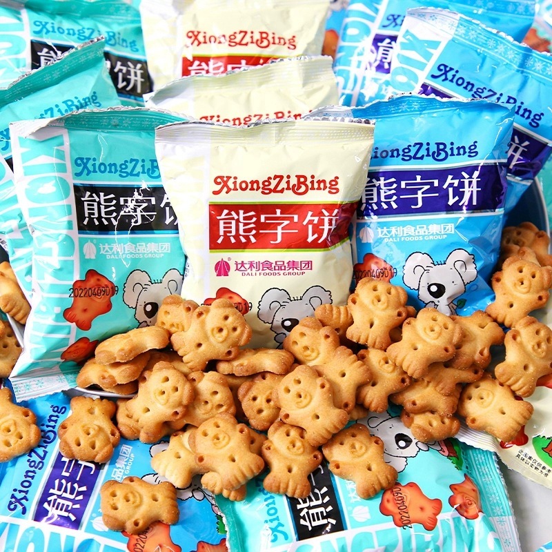 达利园好吃点熊字饼干115g儿童饼干熊仔酥性饼干休闲零食品|undefined