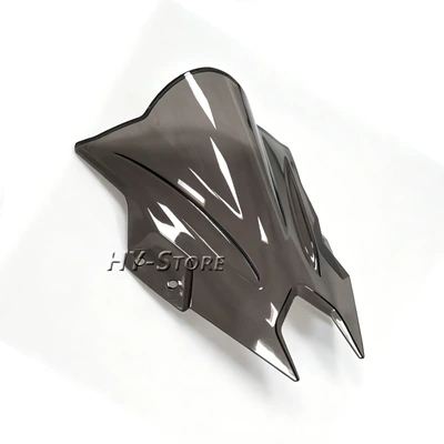 and Heightening Front Wind – Motorcycle front windshield - brown