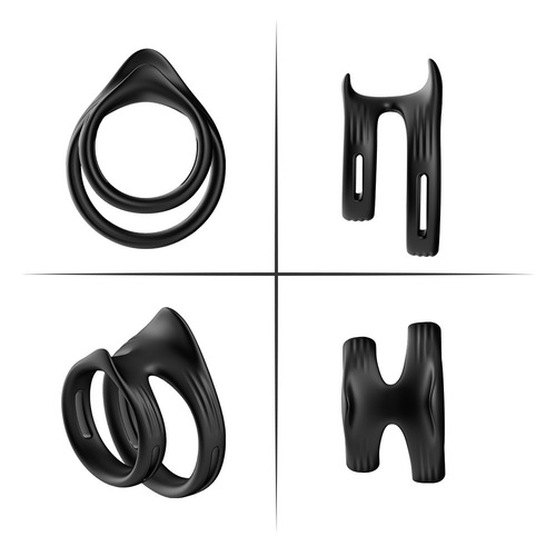 USK-C13 locking ring silicone double ring men's exerciser masturbation device adult sex toys on behalf of