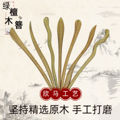 木のかんざしの黒檀の赤い檀の緑の檀の木のかんざしの復古の木のかんざしの木の髪飾りの卸売りの漢服のかんざしの木の髪飾り