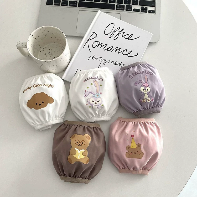 Водонепроницаемый детский рукав мультфильм От 0 до 2 лет осенне-зимний короткий детский рукав с защитой от грязи, зимний детский рукав