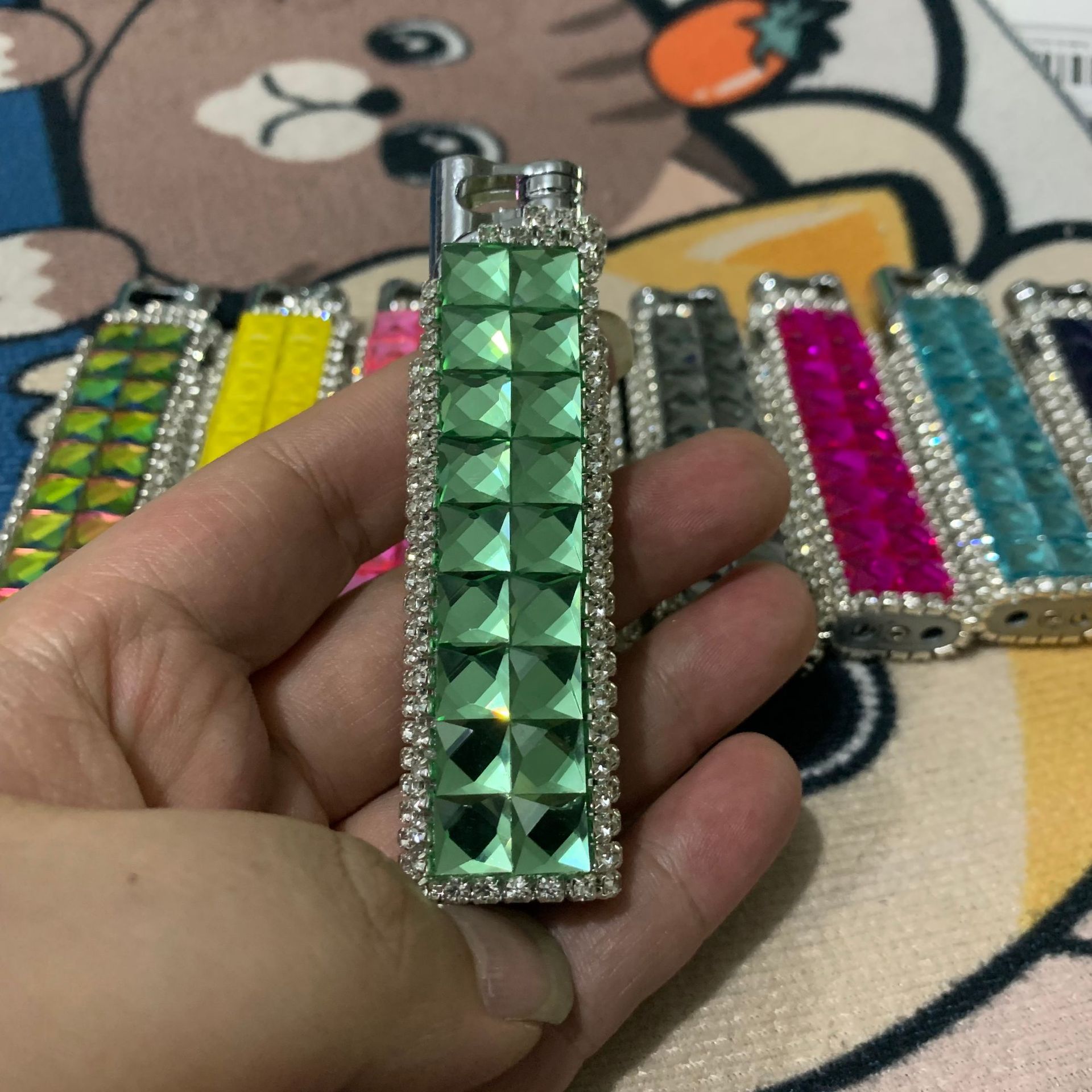 중공-사과 녹색