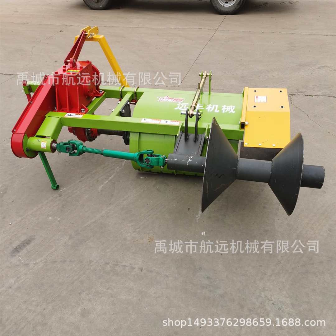 新款水田旱田两用的侧置打埂机 40-100马力拖拉机带的稻田筑埂机