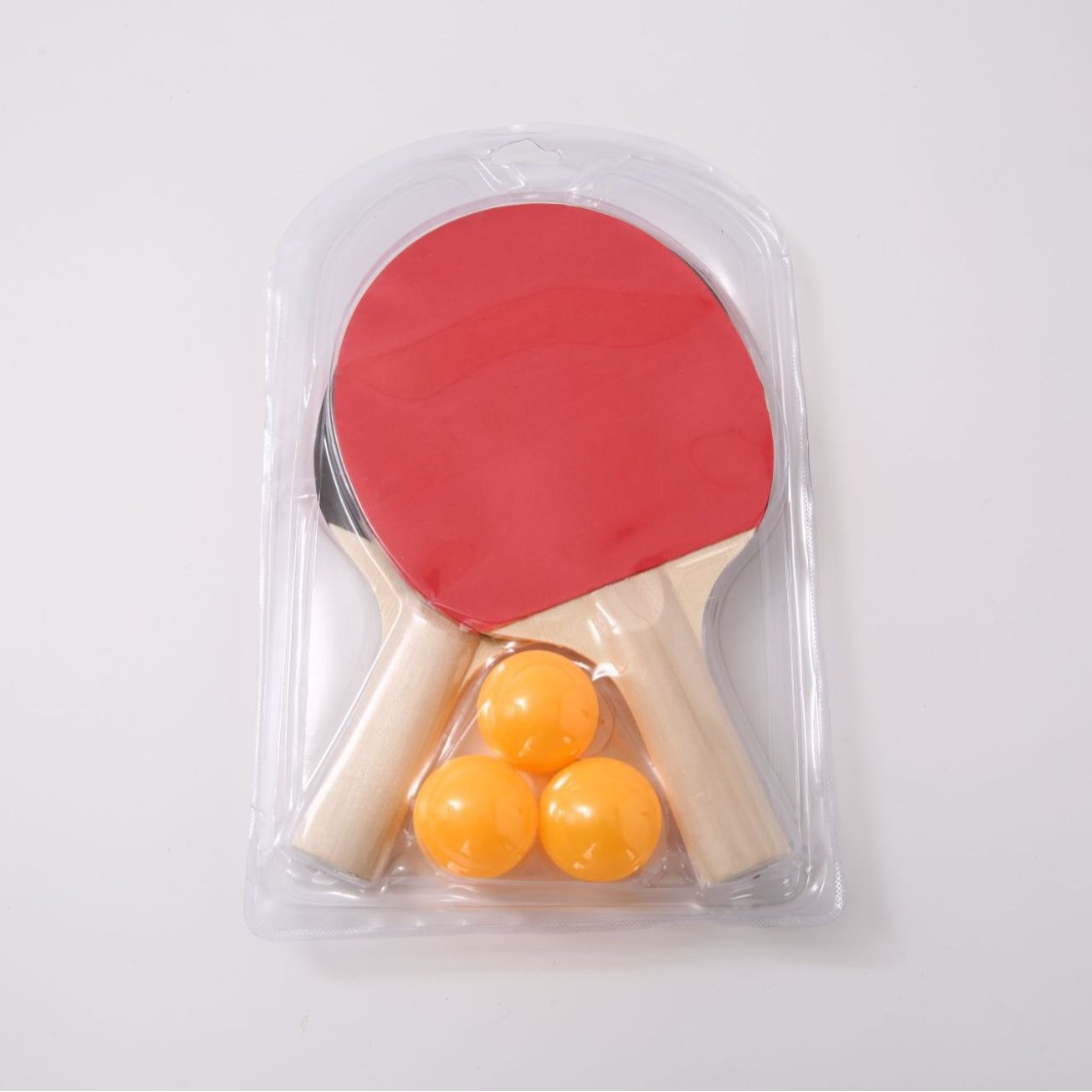 Factory hot table tennis racket suit 2 beat 3 ball horizontal racket straight racket table tennis racket multi-color optional cross-border foreign trade