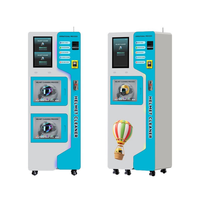 Gabinete de Limpieza de Cascos de Autoservicio Automático Desinfectante 24 Horas para Uso Comercial