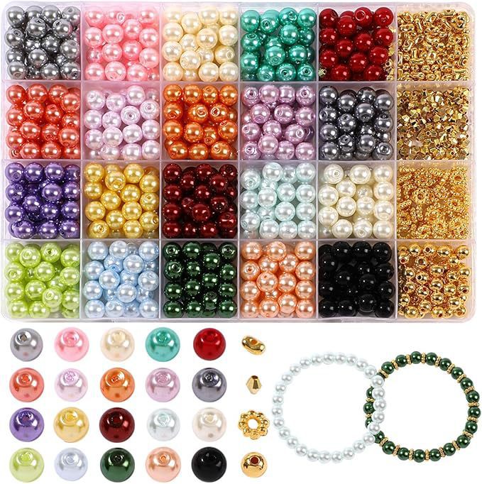Round beads pearl