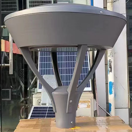 Venta al por mayor de pantallas para lámparas LED de jardín, cabezales de lámparas solares para jardín, cabezales de farolas, luces de calle para paisajismo de villas, parques y jardines comunitarios. image 21