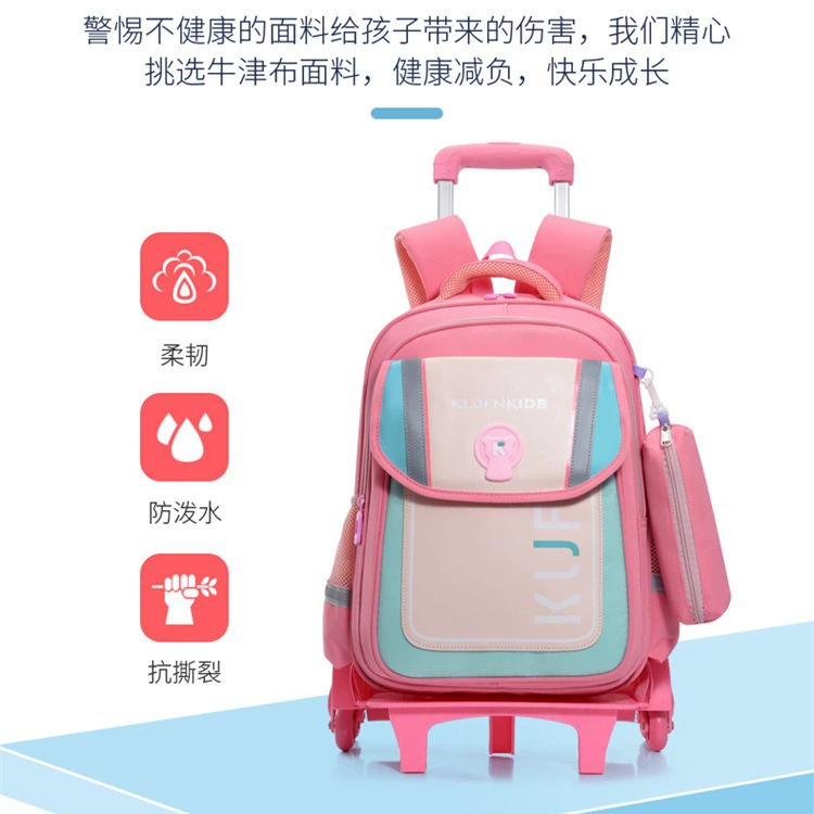 Чемодан, вместительная школьная сумка для мальчиков, 1-3-6 лет