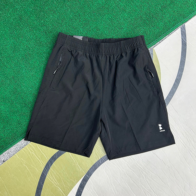 Nuevos pantalones cortos deportivos de hielo, entrenamiento de verano, carrera, atletismo, acondicionamiento físico relajado, ventilación, secado rápido, pantalones casuales para hombres