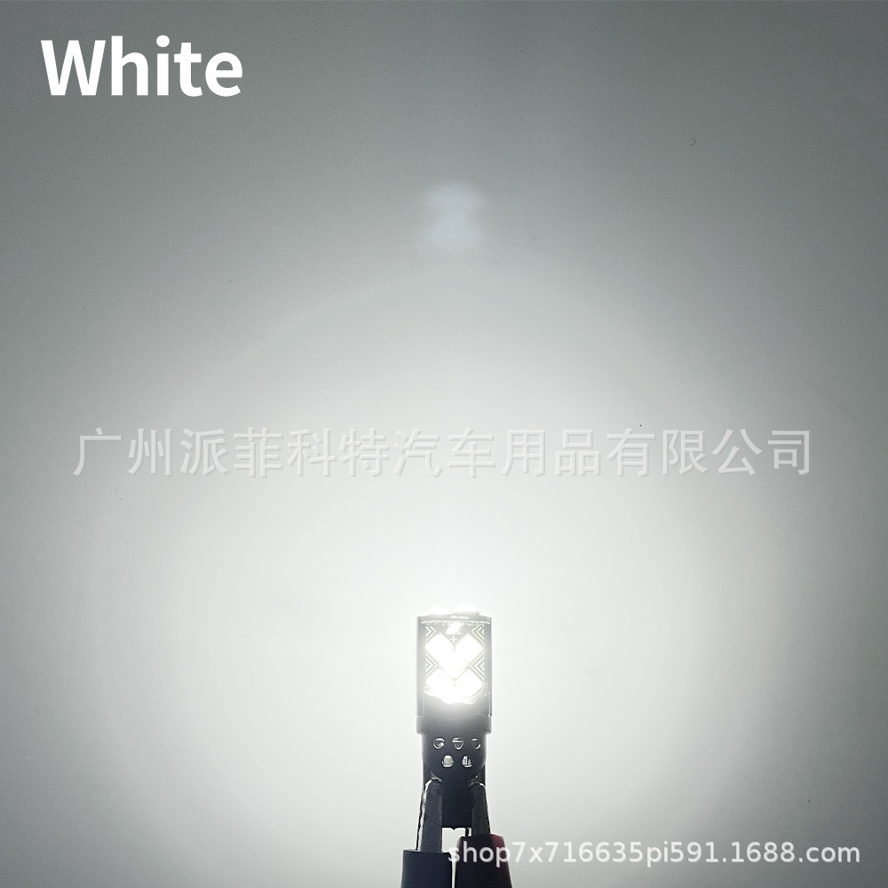 Factory Cross-Border New High-Brightness Wide Voltage Decoding Car Led Width Indicator Reading Light T10-3030-15 Lamp