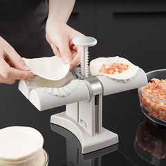 Dumpling-making artifact, a new generation of semi-automatic dumpling-making tool mold, lazy household automatic double-headed dumpling-making artifact