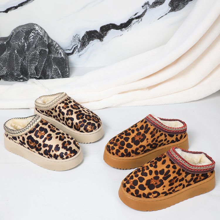 Demi-season insulated slippers for leisure platform