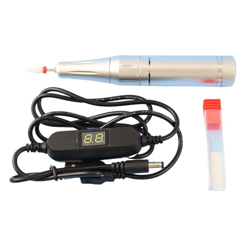 Máquina de pulido de uñas estilo pluma hogar pequeña máquina de molienda recargable portátil eliminación de piel muerta máquina de pulir de esmalte de uñas transfronteriza