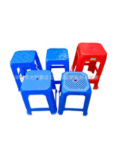 加高加厚塑料凳子44mm 47CM 49CM55mm四方凳生产线专用椅子可堆叠
