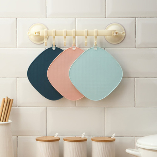Kitchen Creative Insulated Mat Non-slip Tea Cup Mat Nordic Style Silicone Table Mat Insulated Dining Mat Tea Cup Mat Japanese Cup Mat