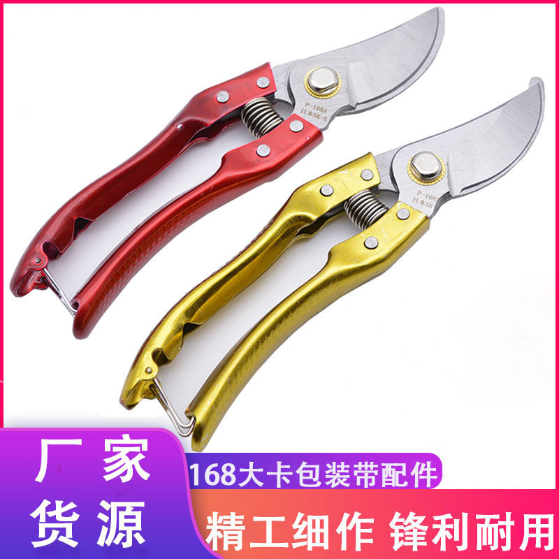 批发 修枝剪刀 园林果枝剪树枝 家用园艺工具粗枝剪滑轮果树省力