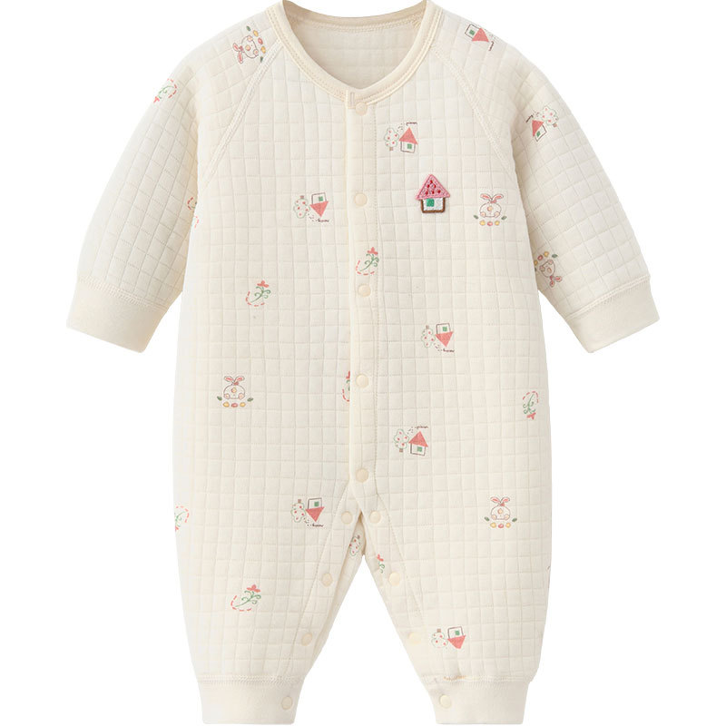 Baby Jumper primavera, otoño, invierno, hombre y mujer, algodón delgado, abrigo caliente, ropa de invierno para bebés, ropa recién nacida