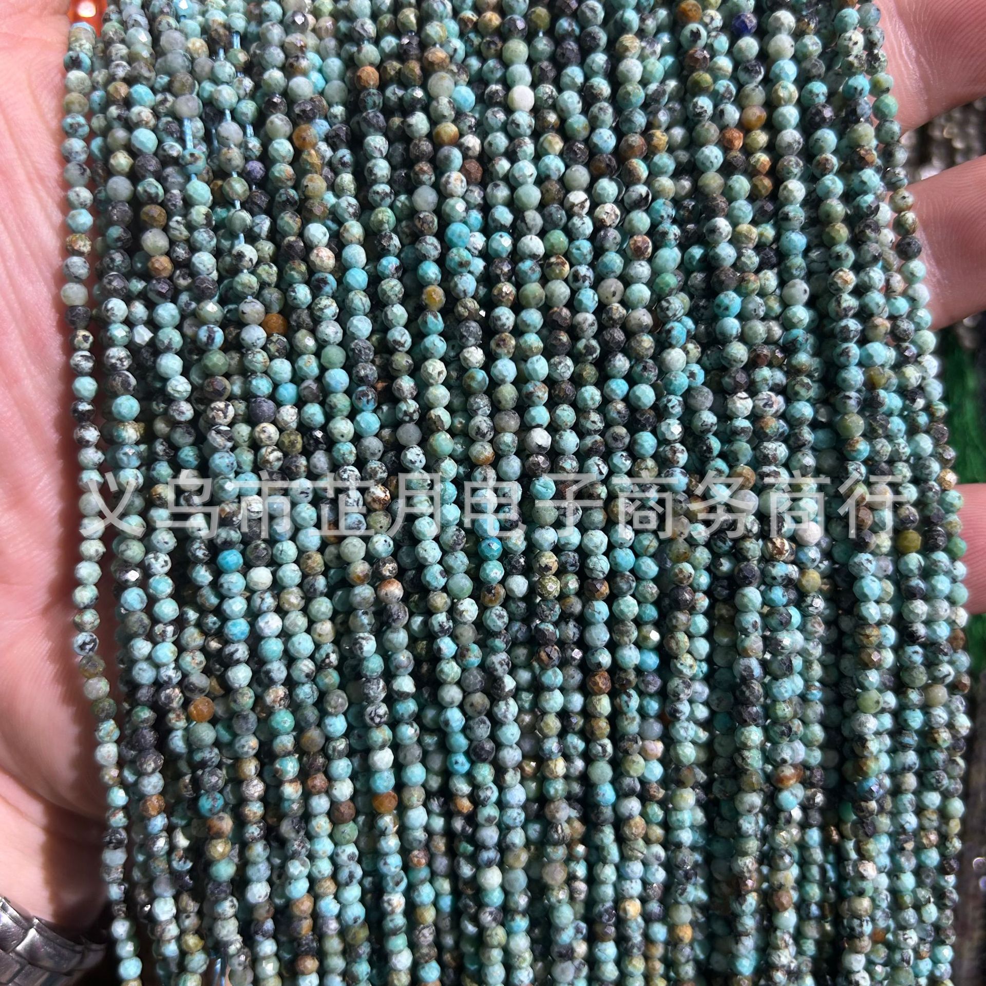 Pequeñas cuentas 2mm3mm4mm facetas todo tipo de ágata Cristal de piedra natural granos sueltos DIY joyería pulsera collar