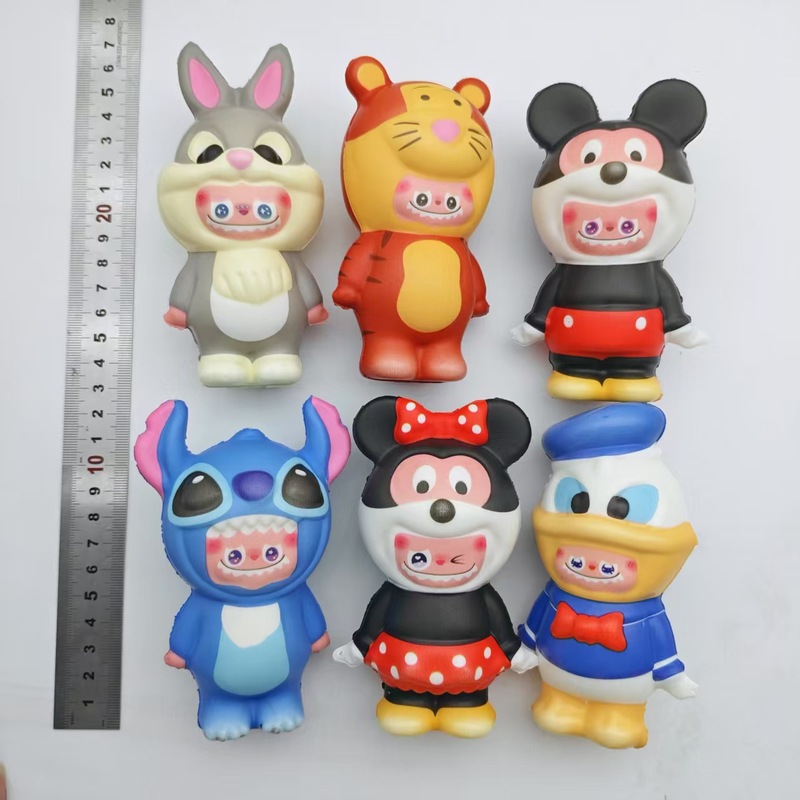 Douyinの人気ラブブ ピンチラブブ PU スローリバウンド減圧アーティファクト リリースストレス装飾品卸売|undefined