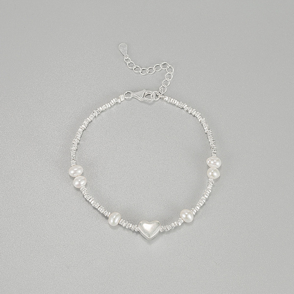 Small design organic bracelet pearl