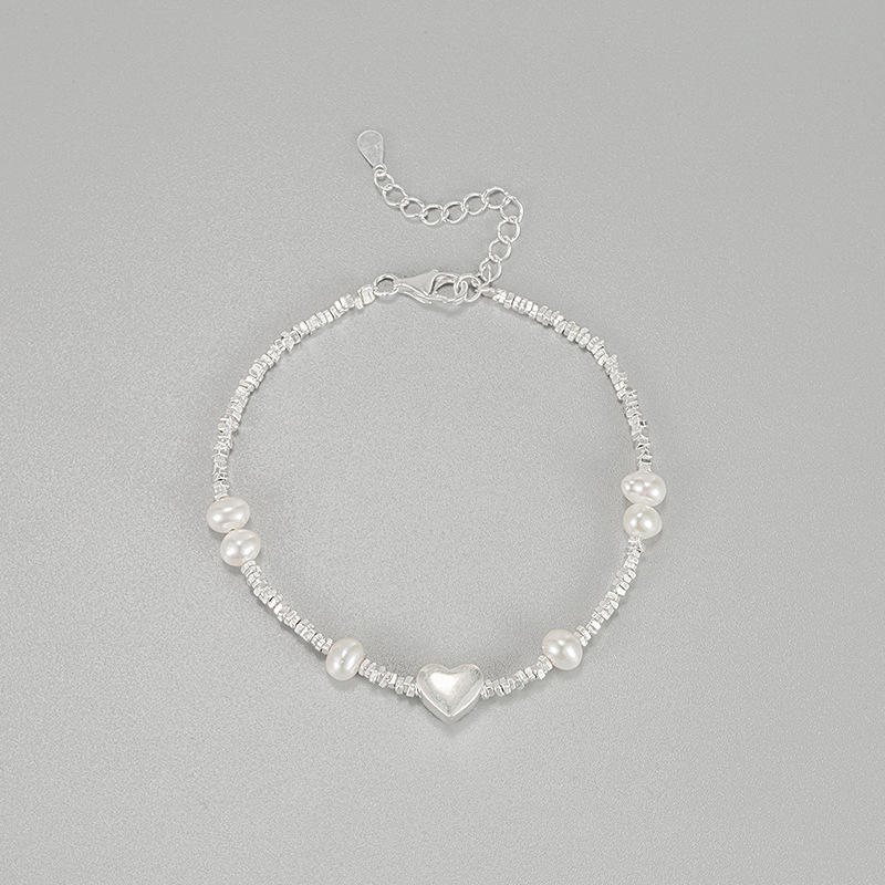 Small design organic bracelet pearl