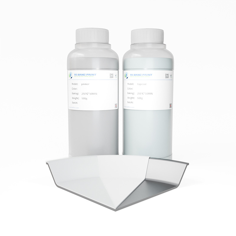 白色陶瓷不粘涂料高光泽耐高温耐磨易清洁0氟食品级长效高品质