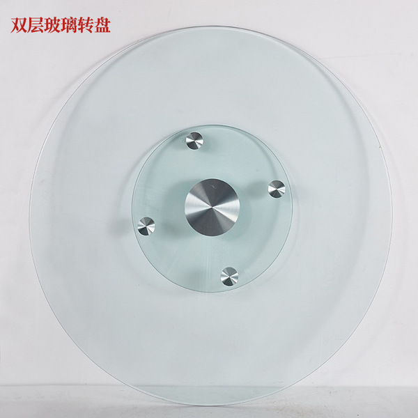 Factory wholesale tempered glass turntable hotel restaurant…