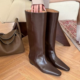 女式皮靴;女式时装单鞋;乐福鞋