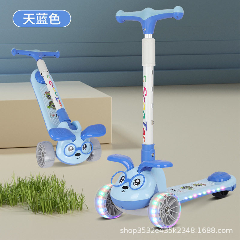 Scooter para niños 3 - 6 - 12 años de edad para niños y niñas se puede sentar deslizante nuevo scooter para niños