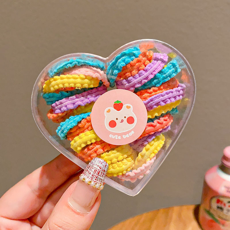 Linda lazo para el pulgar de los niños, cuerda para el cabello alta elástica y duradera, la cabeza del bebé de los niños no daña el cabello, cuerda para la cabeza de goma para mujeres