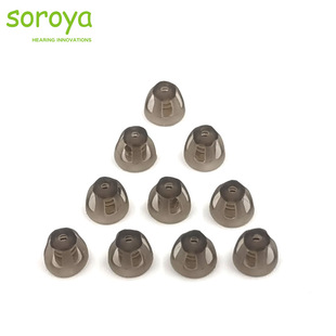 Sonoa umbrella -like eardrum hearing aid accessories Silicone eardrum earbuds large medium and small dome silicone earplugs