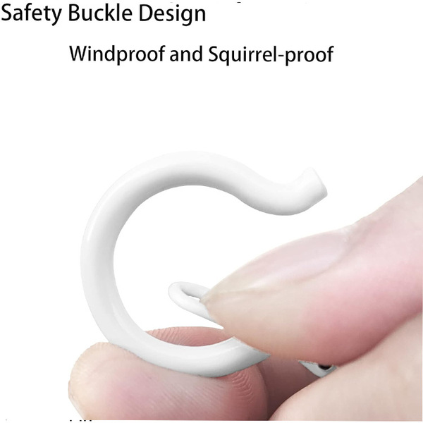 Outdoor string light screw hook